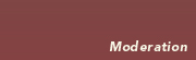 Moderation